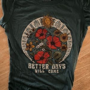 Dark green top from target worn a couple times good condition